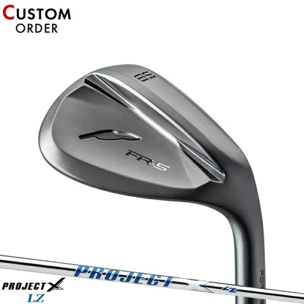 カスタム フォーティーン FR-5 ウェッジ ダイアモンドブラックサテン プロジェクトX LZ スチ...