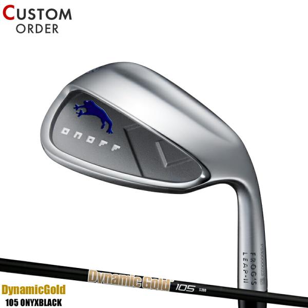 カスタム オノフ フロッグス リープ2 ウェッジ ダイナミックゴールド 105 オニキスブラック ス...