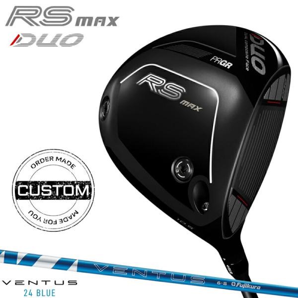 【受注生産】【正規品】 右打用 プロギア RS DUO MAX ドライバー フジクラ 24 ベンタス...