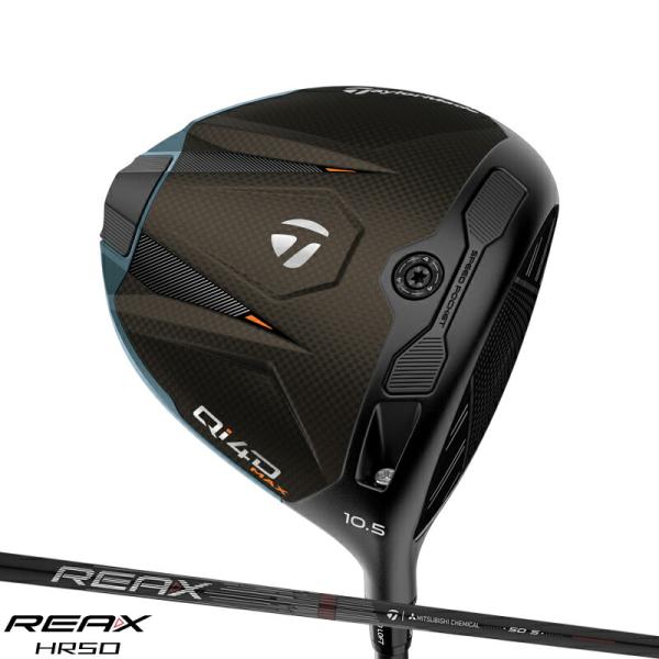 【正規品】【即納】右打用 テーラーメイド Qi4D マックス ドライバー 純正 リアックス HR50...