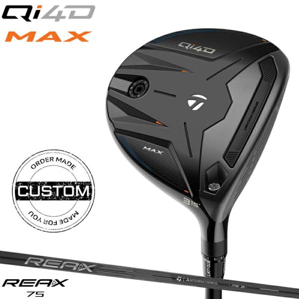 【受注生産】【正規品】 右打用 テーラーメイド Qi4D マックス フェアウェイウッド 純正 リアッ...