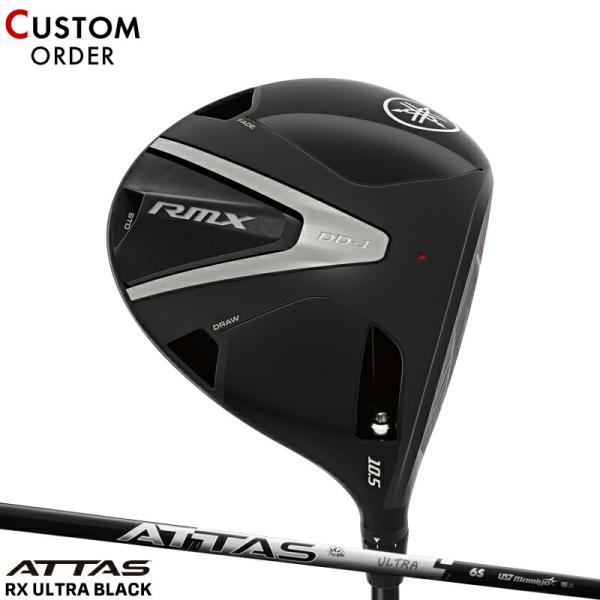 カスタム ヤマハ リミックス DD-1 ドライバー UST マミヤ アッタス RX ウルトラ ブラッ...