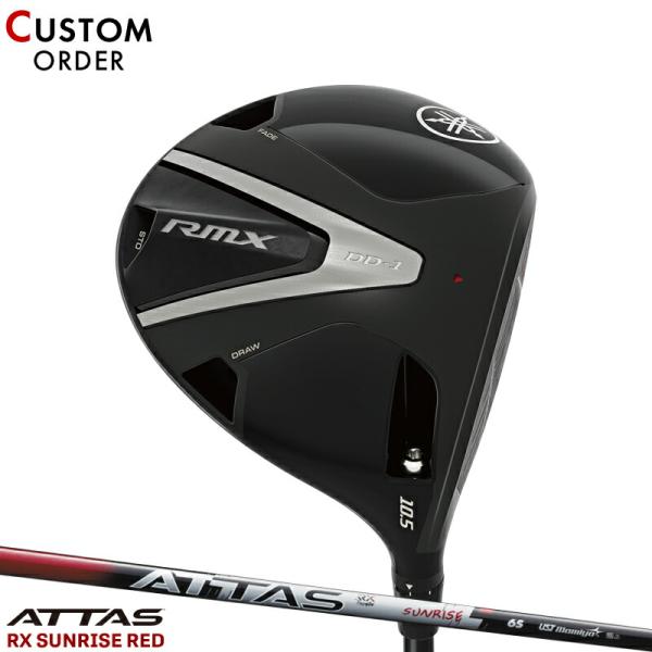 カスタム ヤマハ リミックス DD-1 ドライバー UST マミヤ アッタス RX サンライズ レッ...