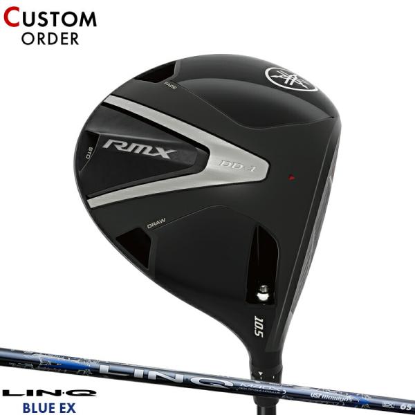 カスタム ヤマハ リミックス DD-1 ドライバー UST マミヤ リンク ブルー EX カーボンシ...