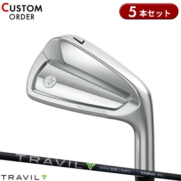 カスタム ヤマハ リミックス DD-1 ツアーモデル アイアン 5本組 フジクラ トラヴィル カーボ...