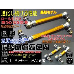 アルト HA36S用 調整式 スタビ ライザー リンク スタビリンク フロント