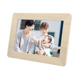 グリーンハウス　デジタルフォトフレーム　WI-FIモデル　GH-WDF10A-WO(c923)