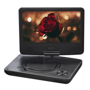 グリーンハウス　ポータブルＤＶＤプレーヤー　ＧＡＵＤＩ　GPD09B1BK2(d381)