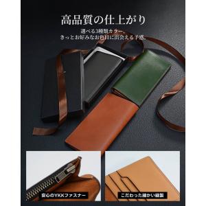 財布 メンズ 長財布 本革 栃木レザー 大容量...の詳細画像2