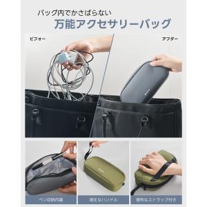 Modiko ガジェットポーチ 大容量 自立 ...の詳細画像4