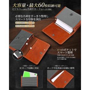 名刺入れ メンズ 本革 オイルレザー 再生ナイ...の詳細画像3