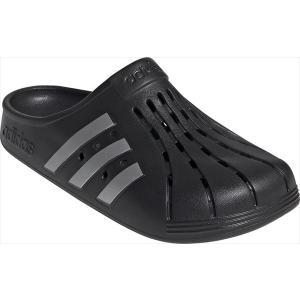 [adidas]アディダス メンズサンダル ADILETTE CLOG U (FY8969)コアブラック/SLVメタリ[取寄商品]