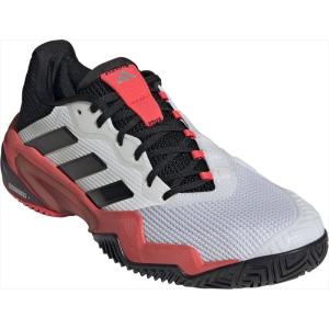 [adidas]アディダス テニスシューズ バリケード 13 (IH2558) フットウェアホワイト/コアブラック/ルシッドレッド[取寄商品]｜スポーツゾーンASPO