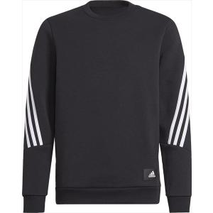 [adidas]アディダス B FI 3S CREW (JEV42)(GU4321) ブラック/ホワイト[取寄商品]｜auc-aspo