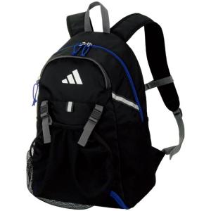 [adidas]アディダス ボール用デイパック24L(外部ネットタイプ) (ADP43BKB) ブラック/ブルー[取寄商品]｜auc-aspo