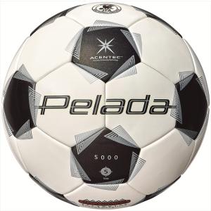[molten]モルテン サッカーボール 国際公認球・検定5号球 ペレーダ5000 土用 (F5K5001) スノーホワイトパール×メタリックブラック[取寄商品]｜スポーツゾーンASPO