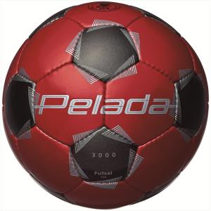 [molten]モルテン フットサルボール検定4号球 ペレーダフットサル3000 (F9K3000-BR) メタリックレッド×メタリックブラック[取寄商品]｜auc-aspo