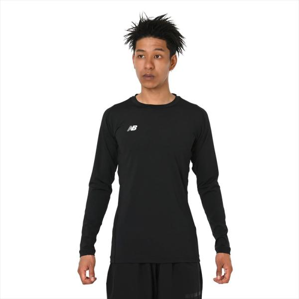 【1点までメール便可】 [New Balance]ニューバランス ストレッチクルーロングスリーブイン...