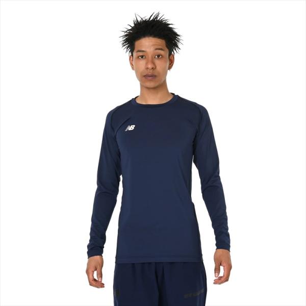 【1点までメール便可】 [New Balance]ニューバランス ストレッチクルーロングスリーブイン...