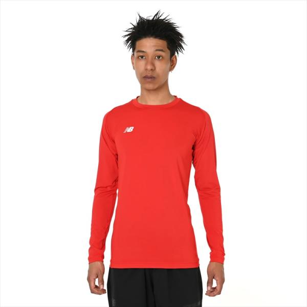 【1点までメール便可】 [New Balance]ニューバランス ストレッチクルーロングスリーブイン...