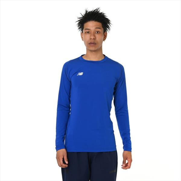 【1点までメール便可】 [New Balance]ニューバランス ストレッチクルーロングスリーブイン...
