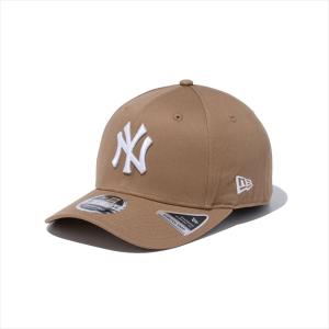 [NEW ERA]ニューエラ 9FIFTY ストレッチスナップ ニューヨーク・ヤンキース (13552070)カーキ × スノーホワイト[取寄商品]｜auc-aspo