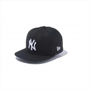 [NEW ERA]ニューエラ Child 9FIFTY ニューヨーク・ヤンキース (14524741)ブラック × ホワイト[取寄商品]｜スポーツゾーンASPO