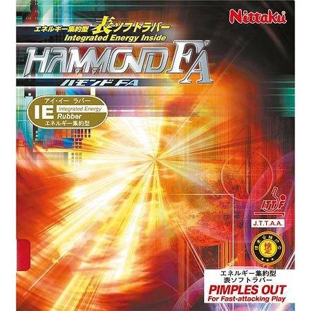 【メール便】 [Nittaku]ニッタク 表ソフトラバー『赤』 ハモンドFA (NR8530)(20...