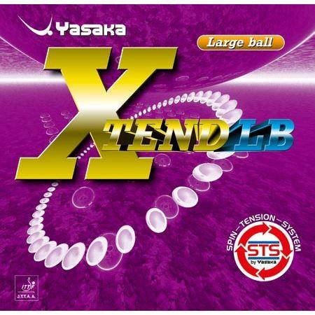 【メール便】 [YASAKA]ヤサカ ラージボール用ラバー『赤』 エクステンド LB (B-65)(...