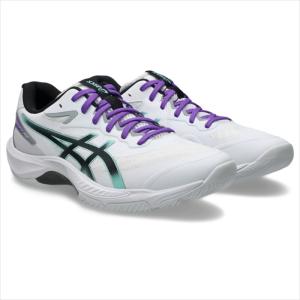 [asics]アシックス バレーボールシューズ V-SWIFT FF 5 (1053A073)(102) ホワイト/ブラック[取寄商品]
