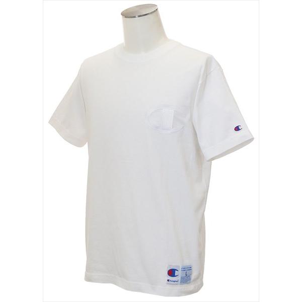 [Champion]チャンピオン Tシャツ (C3-M358)(010) ホワイト[取寄商品]