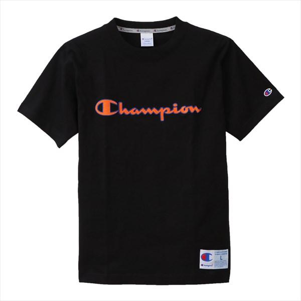 [Champion]チャンピオン Tシャツ (C3-Q301)(090) ブラック[取寄商品]