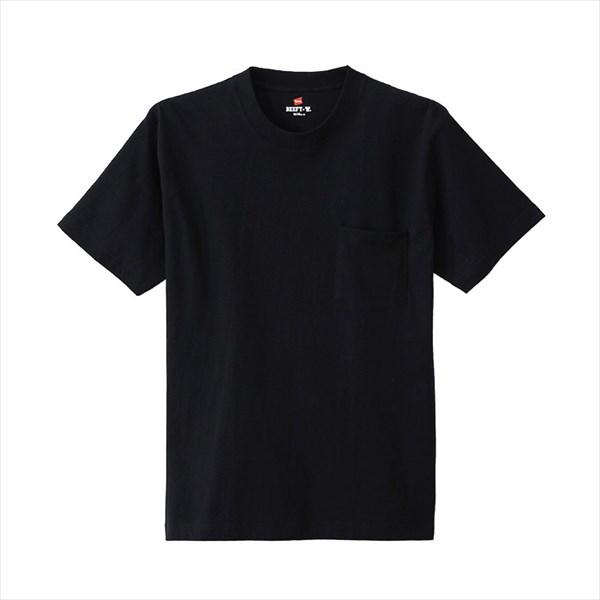 【1点までメール便可】 [HANES]ヘインズ ロケット Tシャツ (H5190)(090) ブラッ...