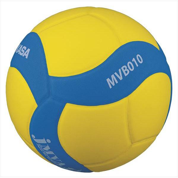 [MIKASA]ミカサ 混合バレーボール試合球 (MVB010-YBL) イエロー/ブルー[取寄商品...