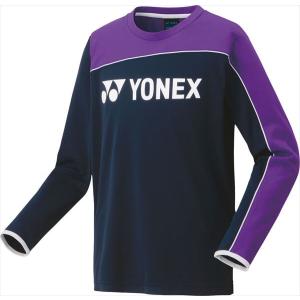 [YONEX]ヨネックス ジュニアライトトレーナー (31048J)(019)ネイビーブルー[取寄商品]｜auc-aspo