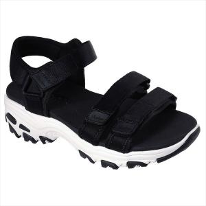 [SKECHERS]スケッチャーズ レディースサンダル D’LITES (31514)(BLK) ブラック