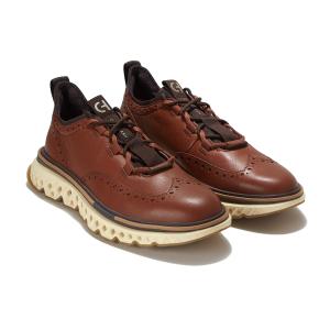 [COLE HAAN]コール ハーン メンズシューズ 5.ゼログランド ウィングオックスフォード (C38657)CH ダークセコイア/アラバスターグリーム