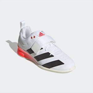 [adidas]アディダス ウェイトリフティングシューズ adipower Weightlifting II (GZ2860) フットウェアホワイト/コアブラック/ソーラーレッド｜auc-aspo