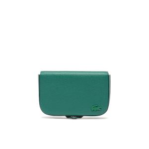 [LACOSTE]ラコステ メンズ アクセサリー デイリークロコ カード＆コインケース (NH1435KP)(B01)グリーン｜スポーツゾーンASPO