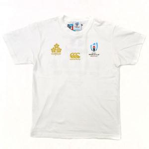 [canterbury]カンタベリー ウェア JAPAN ONE TEAM 半袖Tシャツ (VWT39455)(10)ホワイト｜auc-aspo