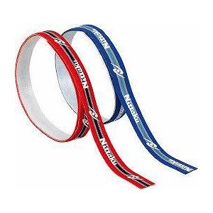 [在庫処分品につき返品交換不可] 【4個までメール便可】 [Nittaku]ニッタク 卓球サイドテープ ストライプガード 8mm (NL9592)(20) レッド