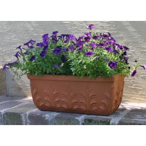 植木鉢 ローマン プランター 42cm イタリア鉢 イタリア製 素焼き鉢 テラコッタ デローマ社 93003
