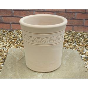 スペイン製 テラコッタ マジョルカ 20cm 植木鉢 スペイン鉢 バラにおススメ おしゃれ 素焼き鉢 陶器鉢 園芸 ガーデニング 手作り鉢 93145