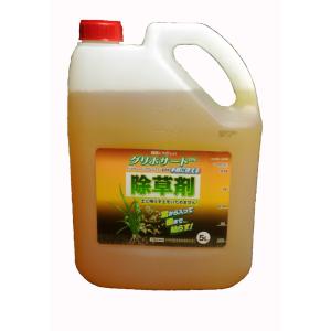 単品販売　除草剤 グリホサート41% 5L 葉から入って根まで枯らす ジョロや噴霧器で手軽に散布できます 雑草対策 液体 原液タイプ