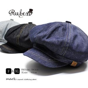 キャスケット メンズ 帽子 デニム 大きいサイズ ゴルフ