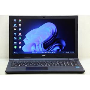 中古 ノートパソコン NEC VK16EE-U Celeron 3855U 1.6GHz 8GB 500GB DVD-ROM Windows11 Bluetooth カメラ HDMI 3ヶ月保証 wn8339｜auc-puran