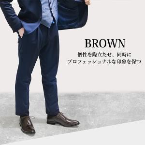 ビジネス シューズ メンズ 革靴 紳士靴 日本...の詳細画像3