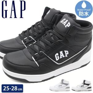 GAP メンズハイカットスニーカー 黒