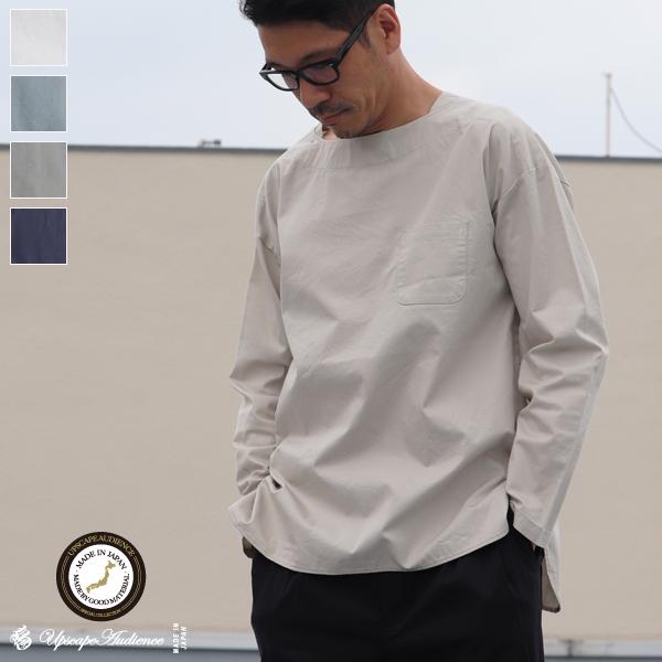 【RE PRICE / 価格改定】オーディエンス Audience ボートネックプルオーバーシャツ ...