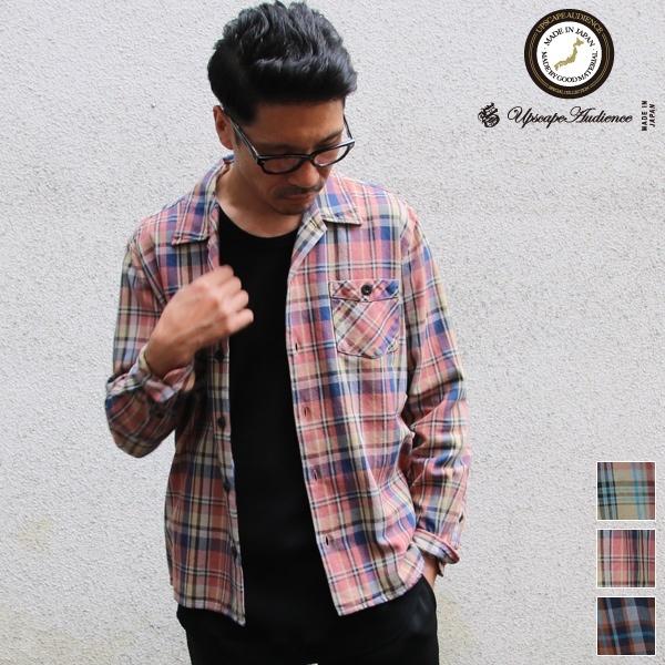 【RE PRICE/価格改定】オーディエンス Audience オープンカラーシャツジャケット 70...